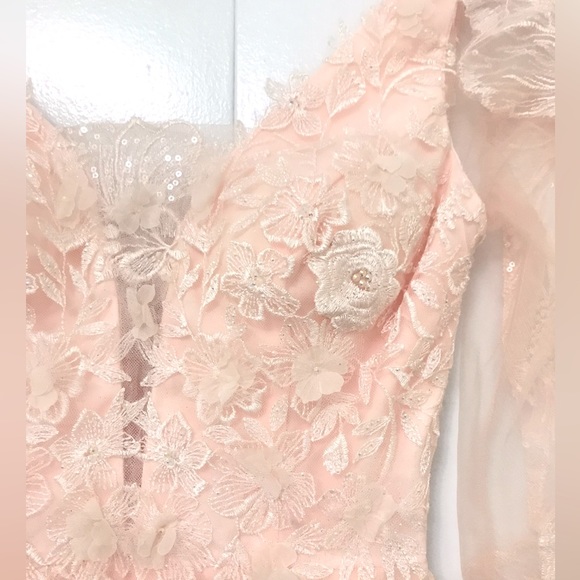 Ellie Wilde Pastel Pink Dress - Picture 3 of 5